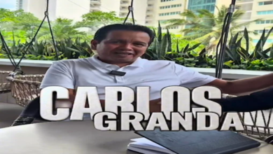 Carlos Granda Castro durante entrevista con el Noti de Acapulco sobre su apoyo a familias acapulqueñas