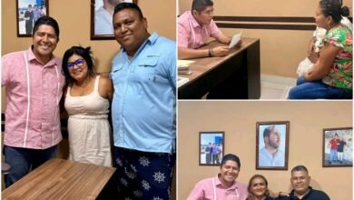 José Ángel Mejía durante atención ciudadana en la Regiduría de Acapulco