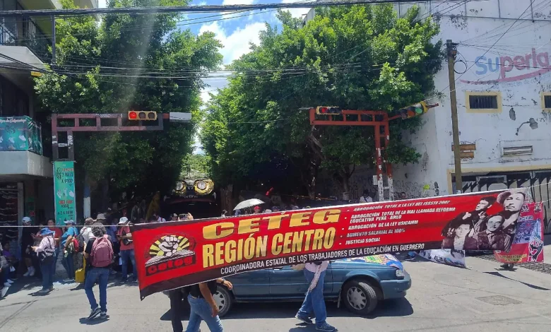 CETEG asegura paro del 75% del magisterio.