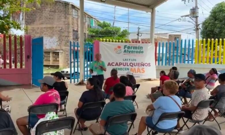 Fermín Alvarado exige atención urgente a drenajes