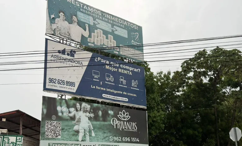 Protección Civil retirará espectaculares que representen riesgo