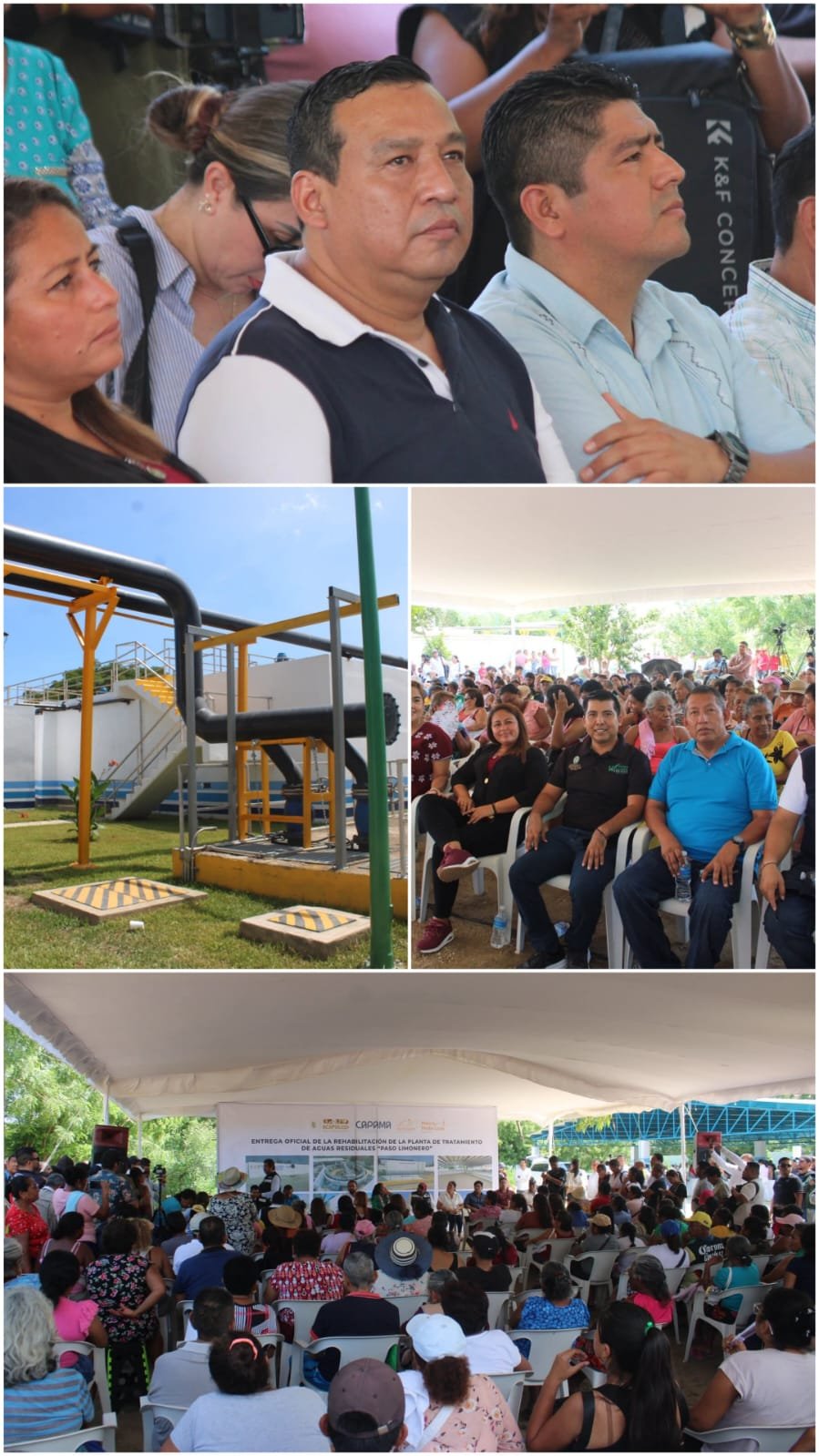Rehabilitan planta de tratamiento en Acapulco