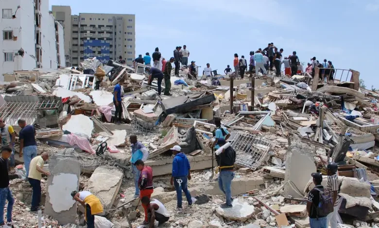 Sube a 235 la cifra de muertos por terremotos en Venezuela