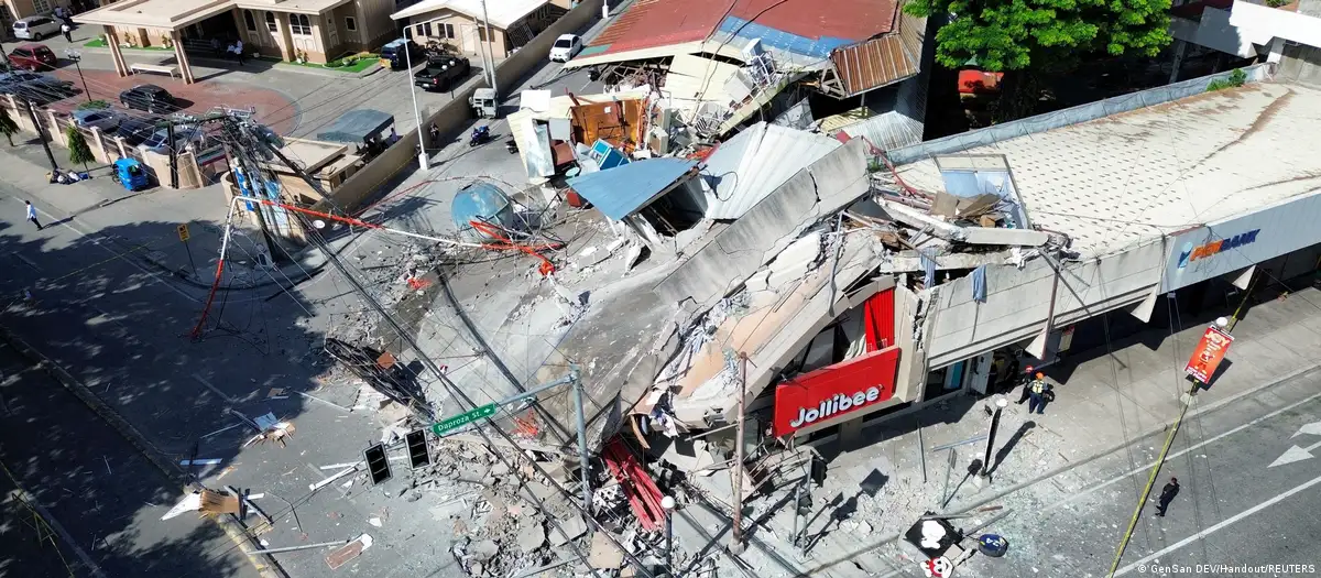 Terremoto en Filipinas deja 36 muertos y 167 heridos