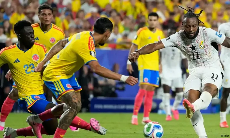Colombia avanza a octavos tras vencer a Ghana