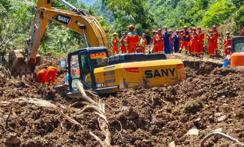 Deslizamiento en Gansu deja 21 muertos en China