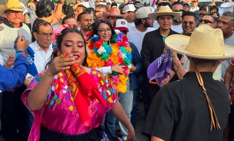 Esthela Damián encabeza asambleas informativas en Chilpancingo