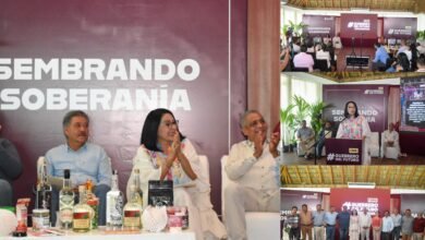 Esthela Damián participa en el foro sobre el campo y la agroindustria en Guerrero.