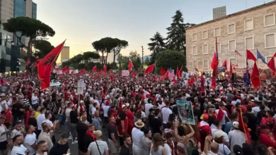 Protesta en Albania contra proyecto turístico ligado a Trump