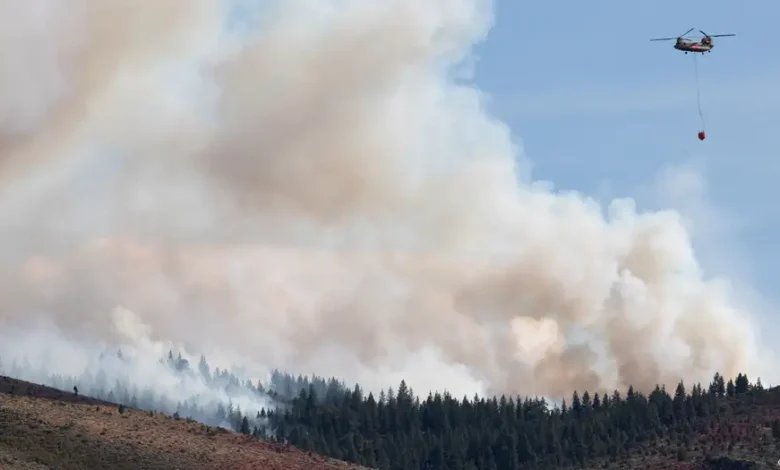 Incendio en Reno obliga a evacuar a 42,000 personas