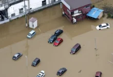 Lluvias en Japón dejan cuatro muertos y caos en Narita