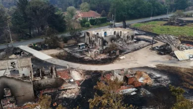 Obuses de la Segunda Guerra Mundial en Francia tras incendio