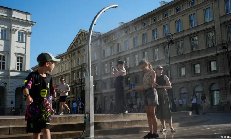 Récord de calor en Europa occidental durante junio y julio