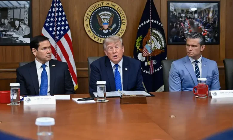 Supuesto choque entre Trump y Hegseth Casa Blanca lo niega