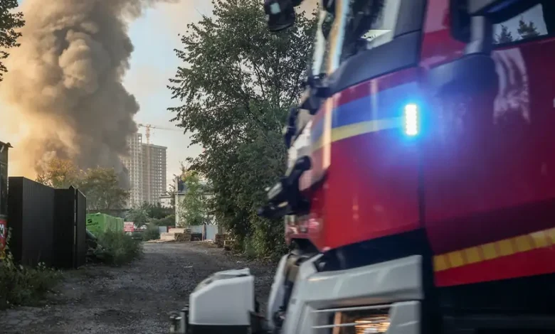 Ataques rusos en Kiev dejan dos muertos