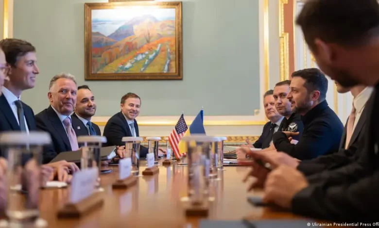 Kushner y Witkoff en Kiev sin avances de paz