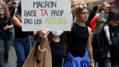 Francia anuncia medidas ante protestas estudiantiles