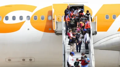Venezuela recibe a 387 repatriados desde EE.UU.